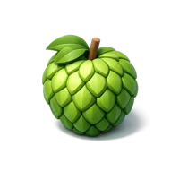 Custard Apple 3D icon