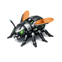 Cyborg Insect 3D icon
