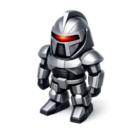 Cylon 3D icon