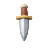 Dagger 3D icon