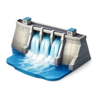 Dam 3D icon