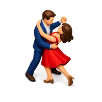 Dancing Couple 3D icon