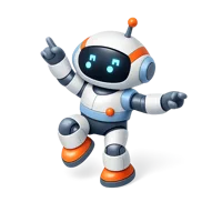 Dancing Robot 3D icon