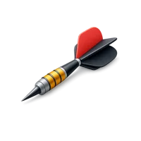 Dart 3D icon