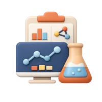 Data Scientist 3D icon