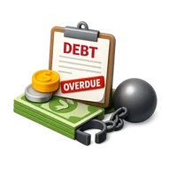 Debt 3D icon