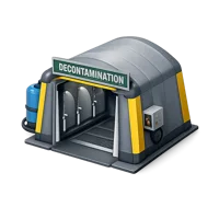 Decontamination Tent 3D icon