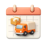 Delivery Calendar 3D icon