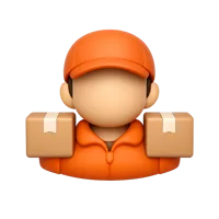 Delivery Driver 3D icon