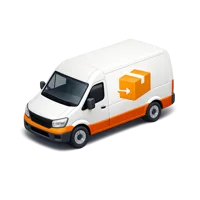 Delivery Van 3D icon