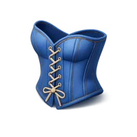 Denim Corset 3D icon