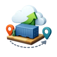 Deployment 3D icon