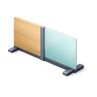 Desk Divider 3D icon