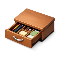 Desk Drawer 3D icon