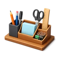 Desk Organizer 3D icon