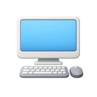 Desktop Computer 3D icon