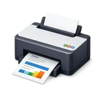 Desktop Printer 3D icon