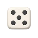 Dice 3D icon