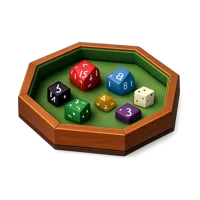 Dice Tray 3D icon