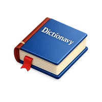 Dictionary 3D icon