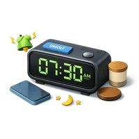 Digital Alarm Clock 3D icon