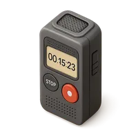 Digital Voice Recorder 3D icon