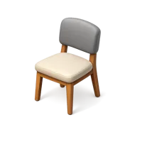 Dining Chair 3D icon