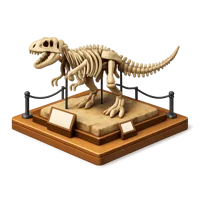 Dinosaur Exhibit 3D icon