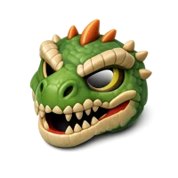 Dinosaur Mask 3D icon