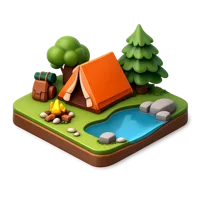 Diorama 3D icon