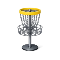 Disc Golf Basket 3D icon