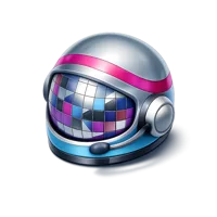Disco Helmet 3D icon