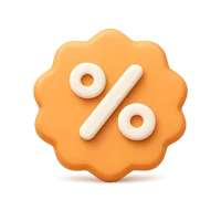Discount Badge 3D icon