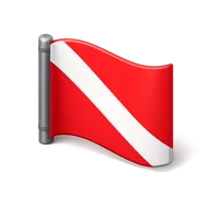 Diver Flag 3D icon