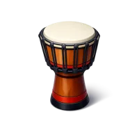Djembe 3D icon