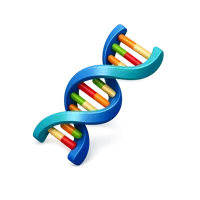 DNA Helix 3D icon
