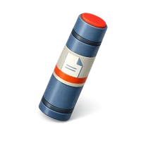 Document Tube 3D icon