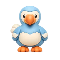 Dodo Bird 3D icon