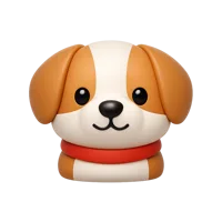 Dog 3D icon