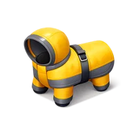 Dog Raincoat 3D icon