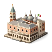 Doge's Palace 3D icon
