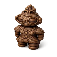 Dogu Statue 3D icon