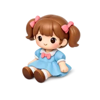 Doll 3D icon