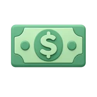 Dollar Bill 3D icon