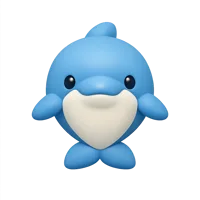 Dolphin 3D icon