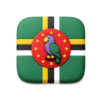 Dominica 3D icon