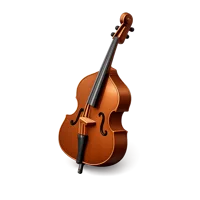 Double Bass 3D icon