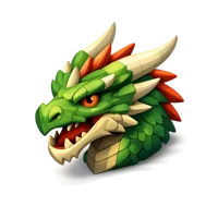 Dragon Head 3D icon
