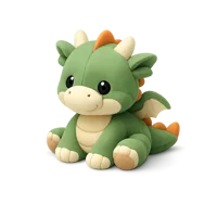 Dragon Plush 3D icon