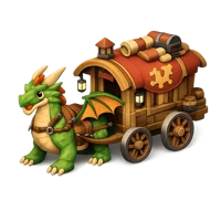 Dragon Wagon 3D icon